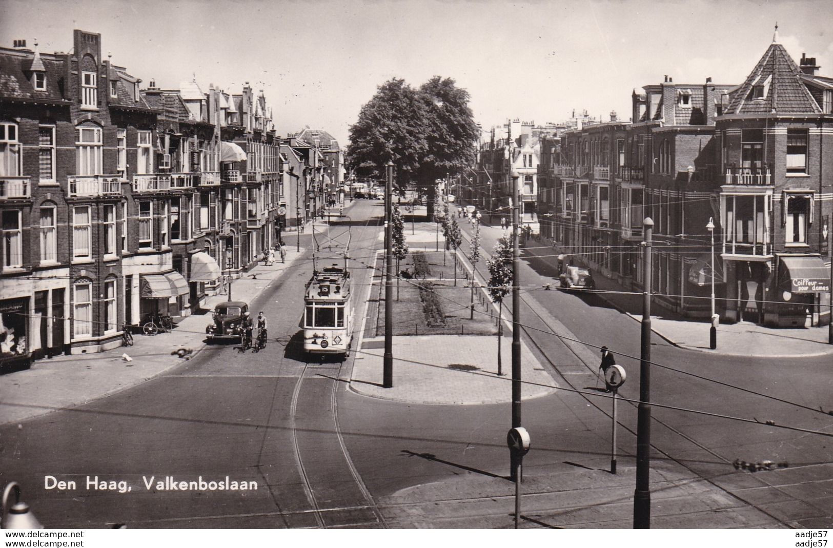 Netherlands Pays Bas Den Haag Valkenboslaan Tramway - Tramways
