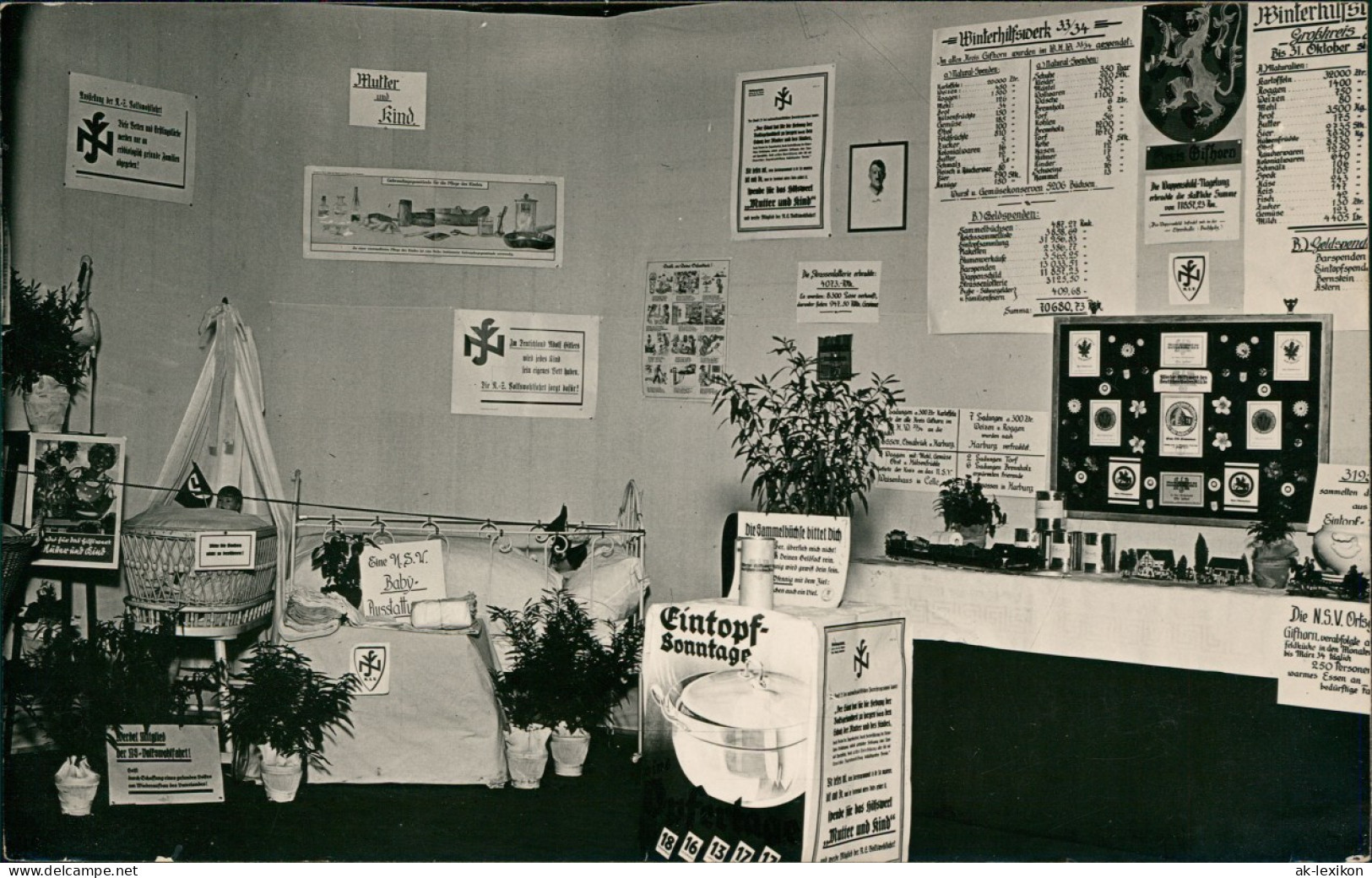 Ansichtskarte  Ausstellung/ Exposition WHW Winterhilfswerk 1935 - Unclassified