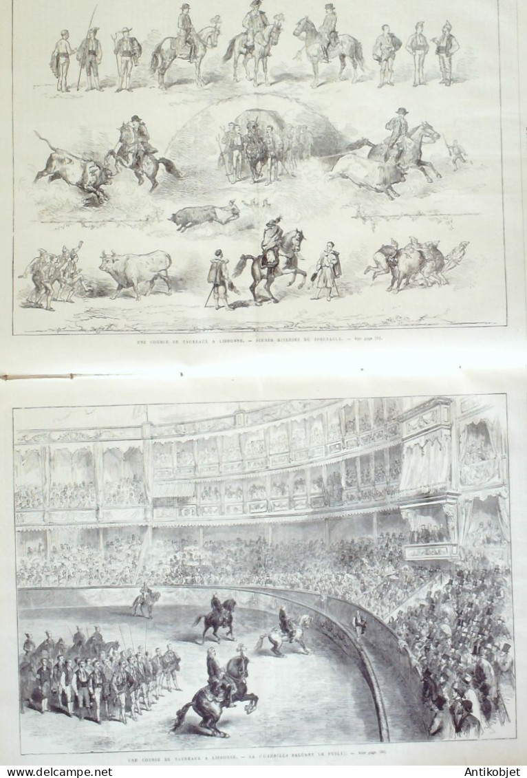 L'Univers Illustré 1874 N°1011 Sacré-Coeur Lisbonne Le Havre (76) Mac-Mahon St-Cloud Trappes (78) - 1850 - 1899