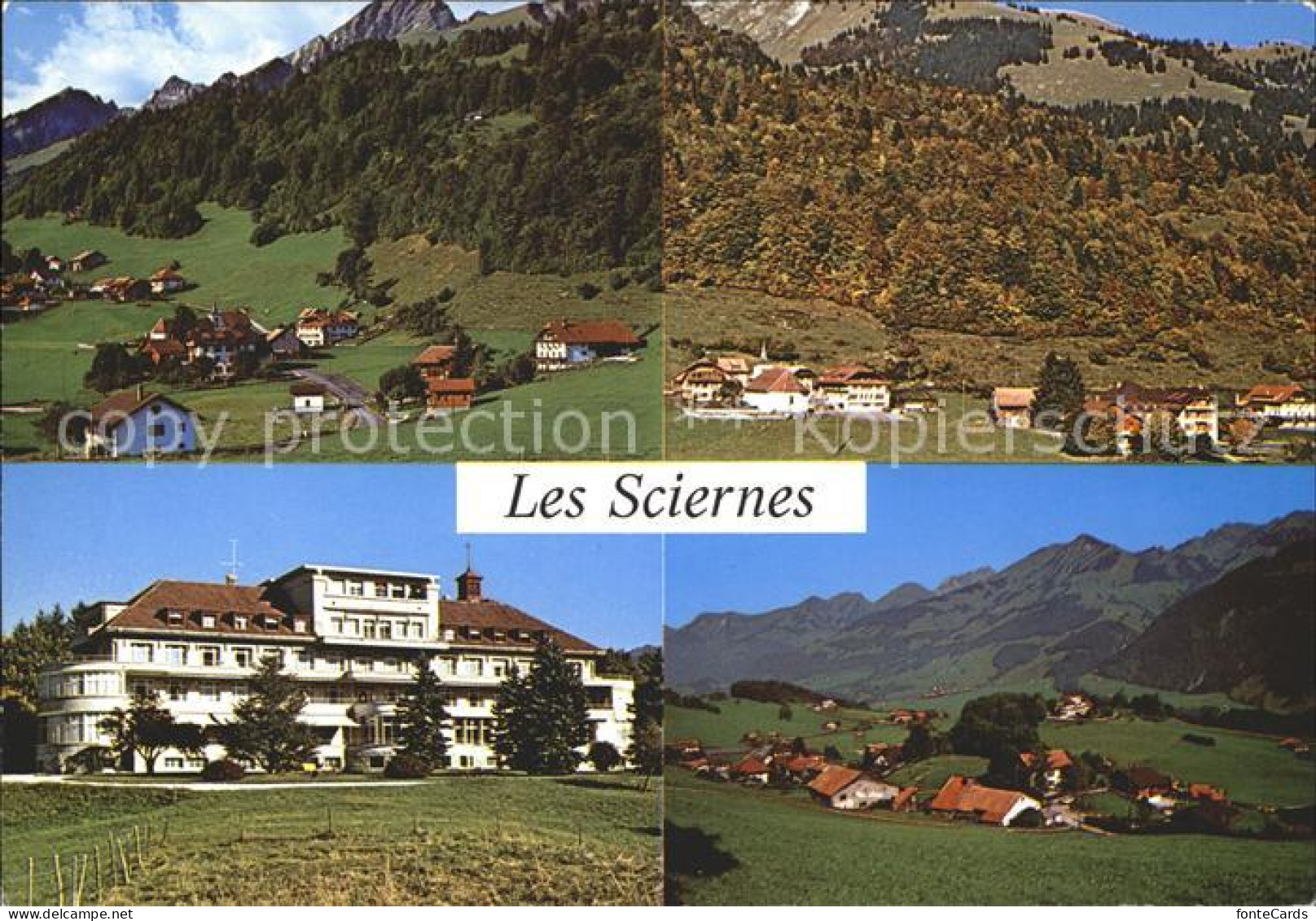 11889540 Les Sciernes-d Albeuve Teilansichten Hte Gruyere Les Sciernes-d Albeuve - Otros & Sin Clasificación