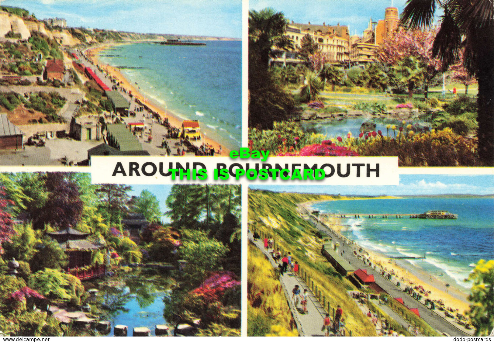 R578402 Around Bournemouth. Alum Chine. The Promenade And Pier. John Hinde. Thun - Monde