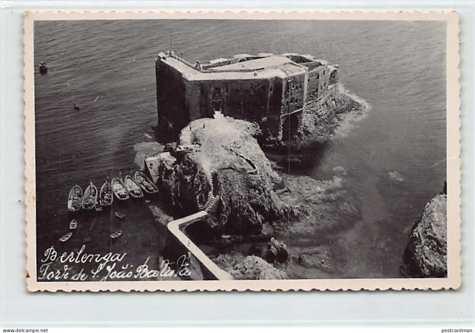 Portugal - Arquipélago Das Berlengas - Forte De São João Baptista - POSTAL FOTO - Ed. Casa Montez - Otros & Sin Clasificación