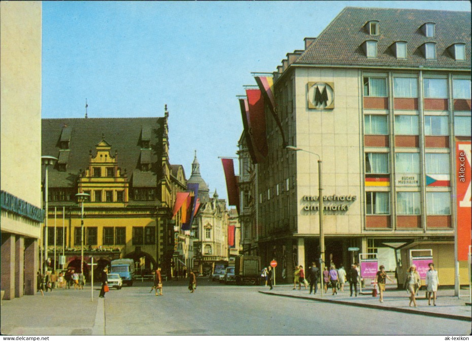 Ansichtskarte Leipzig Grimmaische Straße 1982 - Leipzig