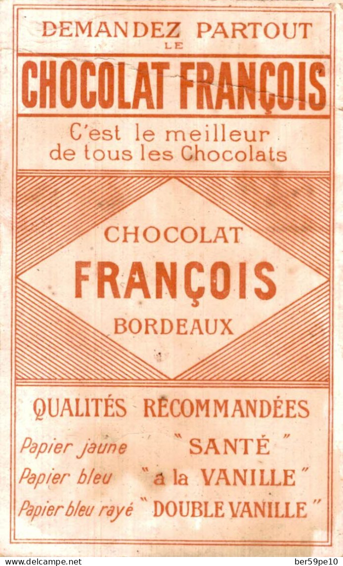 CHROMO CHOCOLAT FRANCOIS BORDEAUX "IL FAUT ALLER A L'HOPITAL MON PAUVRE AMI L'AMPUTATION DU PIED EST INEVITABLE... - Autres & Non Classés