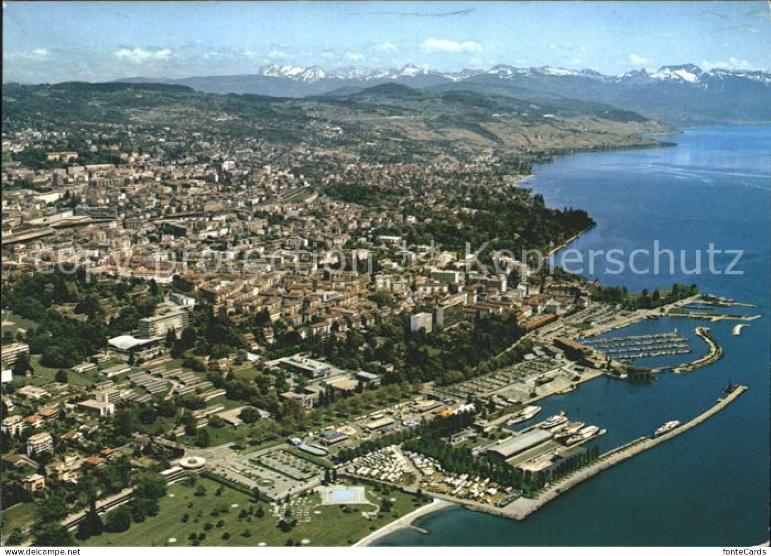 11889460 Lausanne VD Vue Aerienne Lausanne - Other & Unclassified