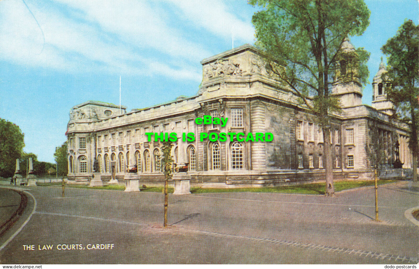 R579390 Cardiff. The Law Courts. J. Salmon. Cameracolour - Monde