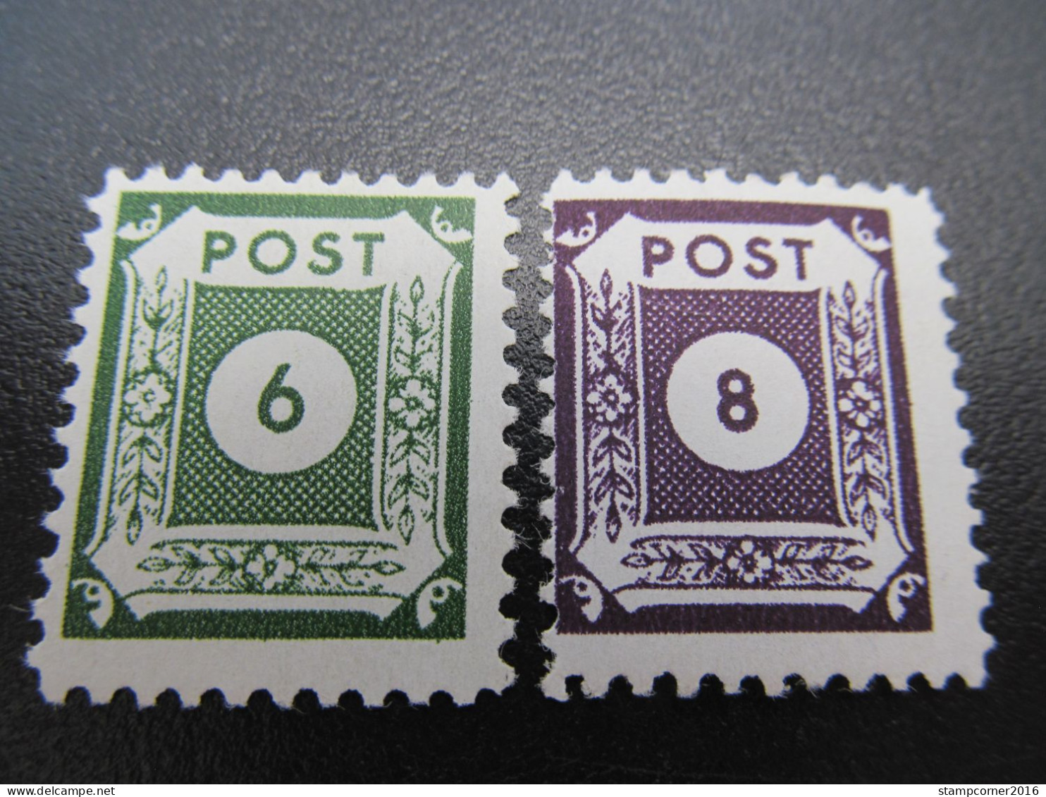 SBZ Nr. 43DIa+44DIa, 1945, Postfrisch, BPP Geprüft, Mi 90€ *DEK112* - Postfris