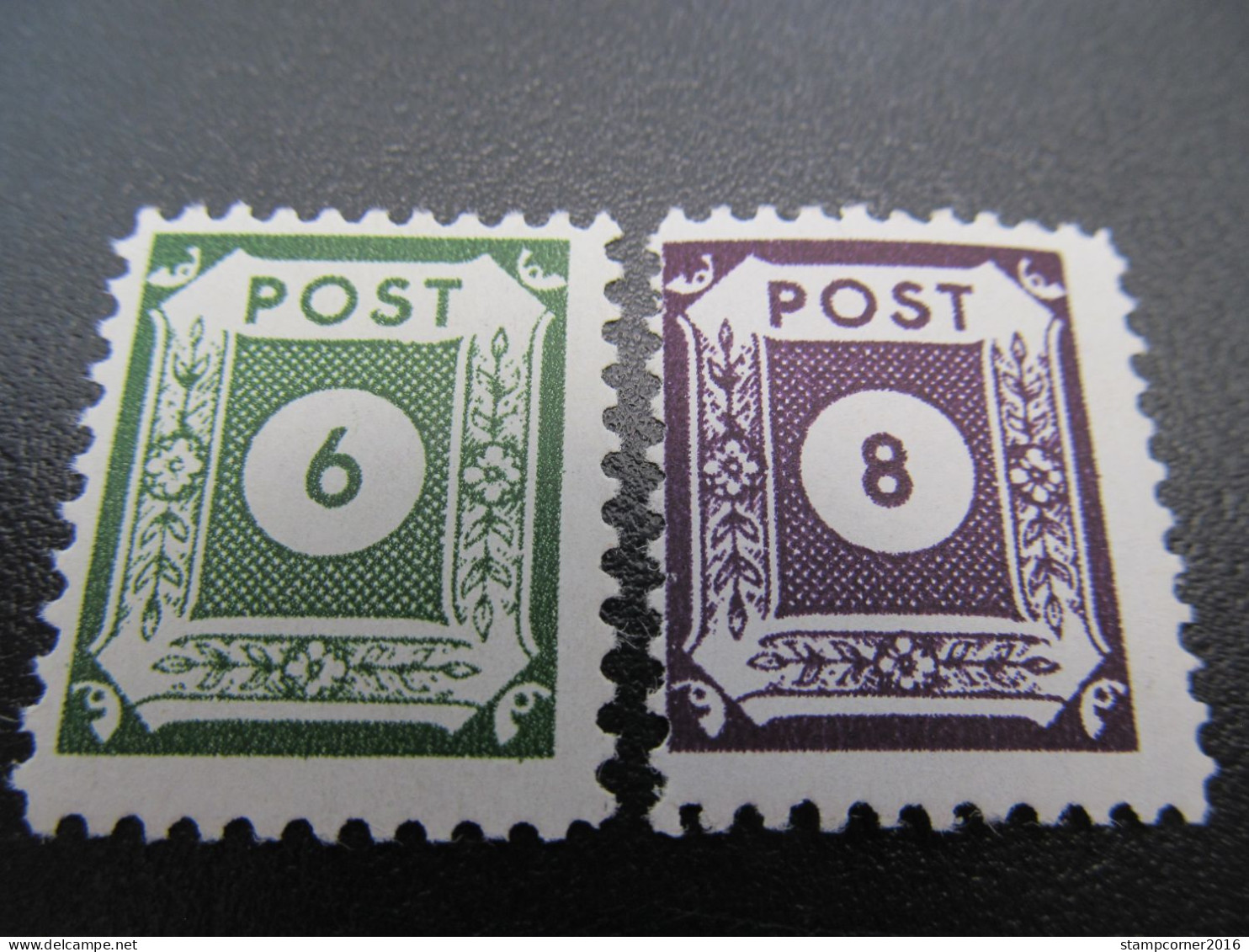 SBZ Nr. 43DIa+44DIa, 1945, Postfrisch, BPP Geprüft, Mi 90€ *DEK112* - Postfris