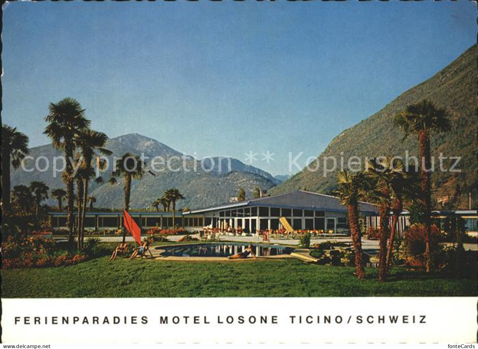 11888628 Losone Ferienparadies Motel Losone Losone - Otros & Sin Clasificación