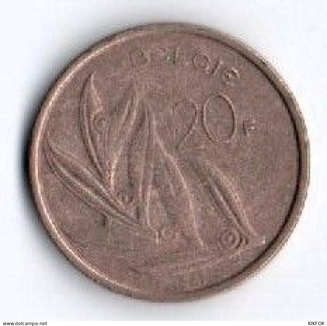 BELGIEN, BELGIE,  BELGIQUE 1981, 20 FRANKEN STÜCK - 20 Francs