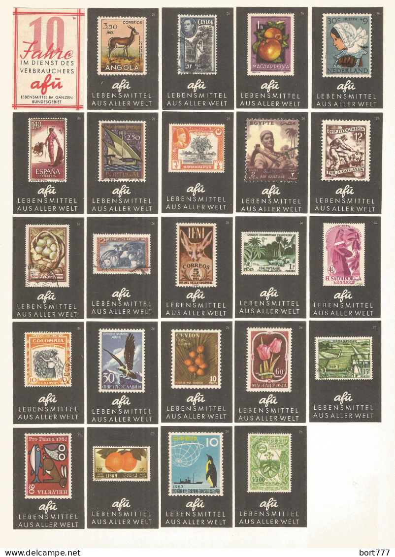 Germany 24 Old Matchbox Labels   - Scatole Di Fiammiferi - Etichette