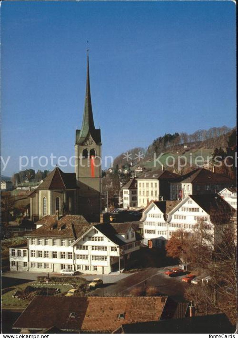 11888540 Aargau Kanton Dorfpartie Mit Kirche Aarau - Sonstige & Ohne Zuordnung