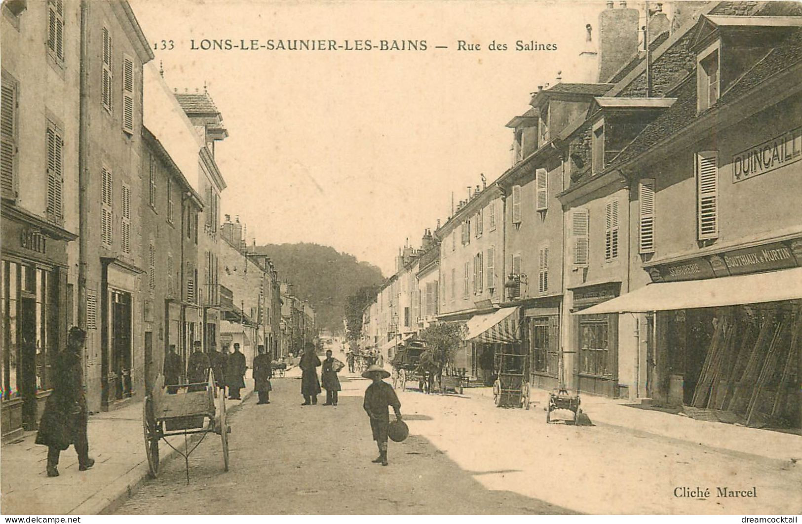 39 LONS-LE-SAUNIER-LES-BAINS. Quincaillerie Rue Des Salines Impeccable Et Vierge - Lons Le Saunier
