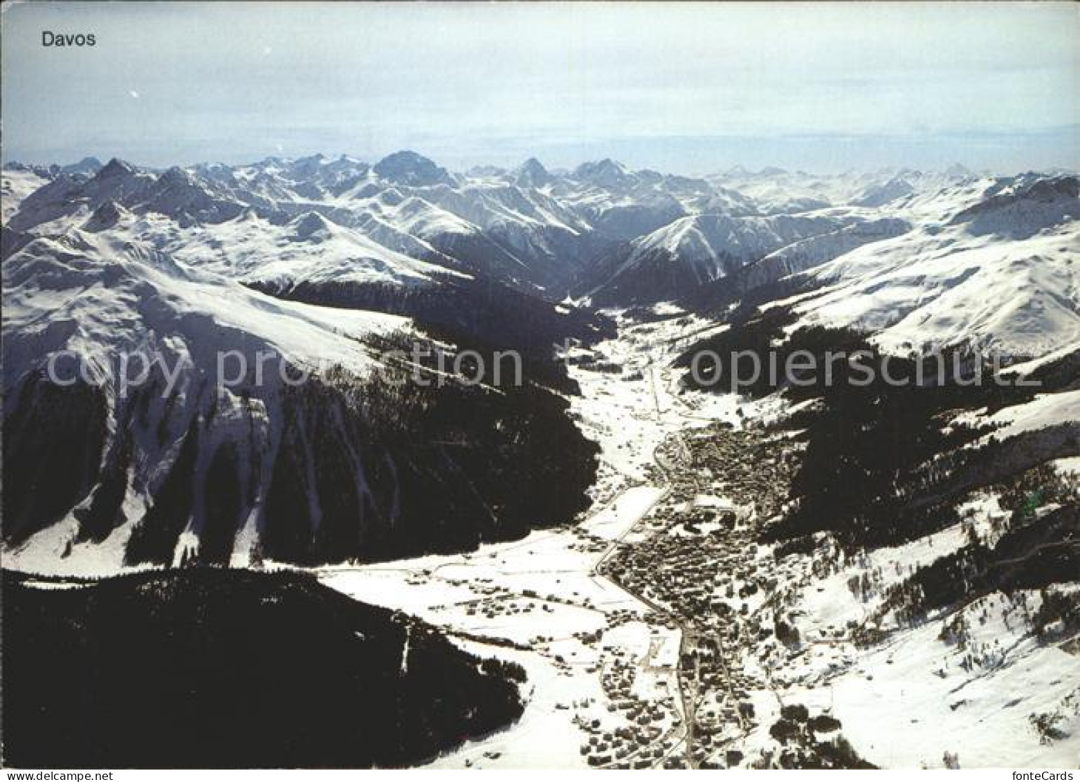 11888490 Davos GR Mit Landwassertal Skigebiet Parsenn  Davos Platz - Autres & Non Classés