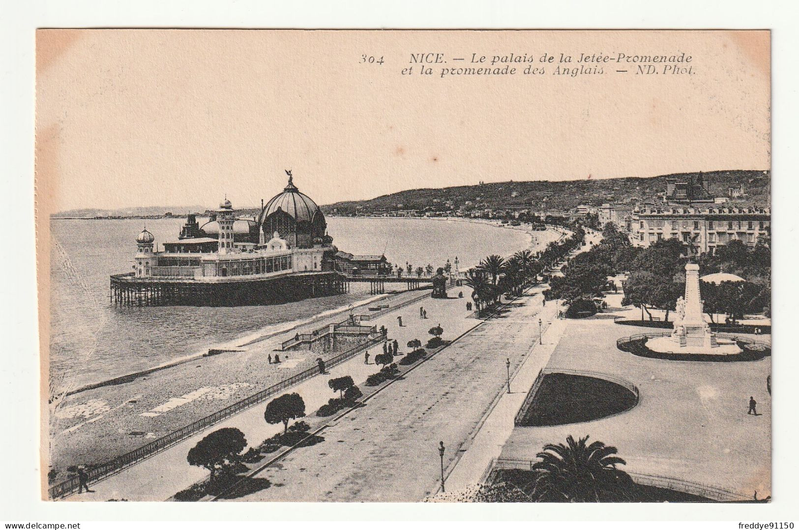 06 . NICE . LE PALAIS DE LA JETEE PROMENADE . - Monumentos, Edificios