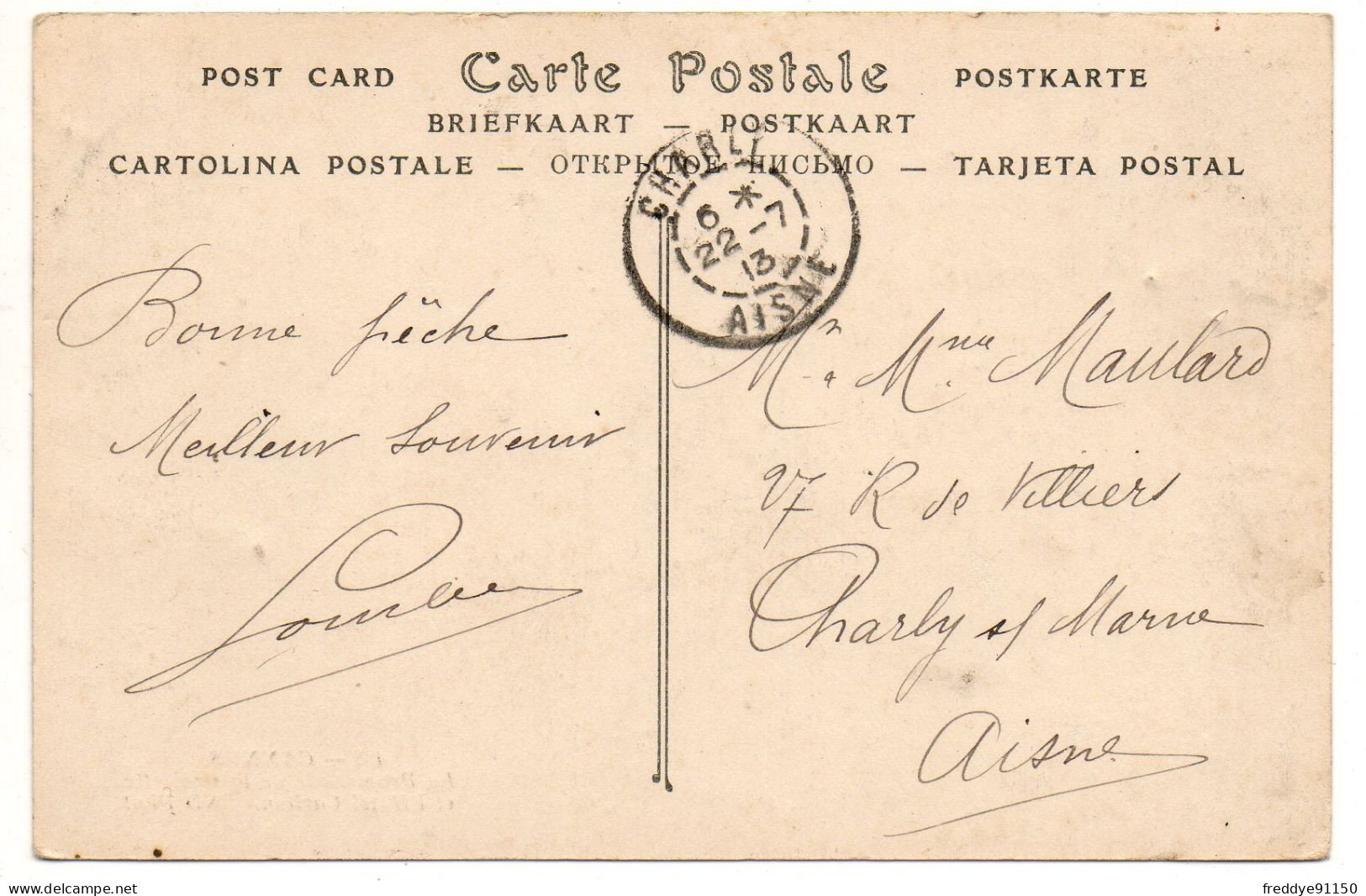06 . CANNES . PROMENADE DE LA CROISETTE . HOTEL CARLTON . 1913 - Cannes