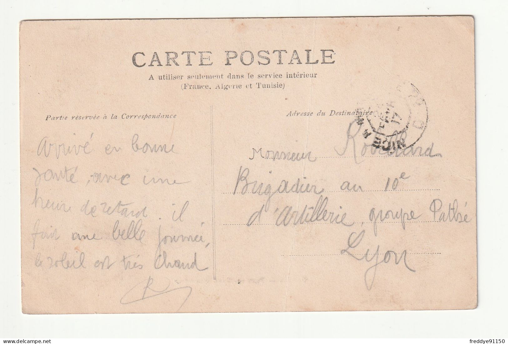 06 . CANNES . PORT ET MONT CHEVALIER . BATEAUX . 1917 - Cannes