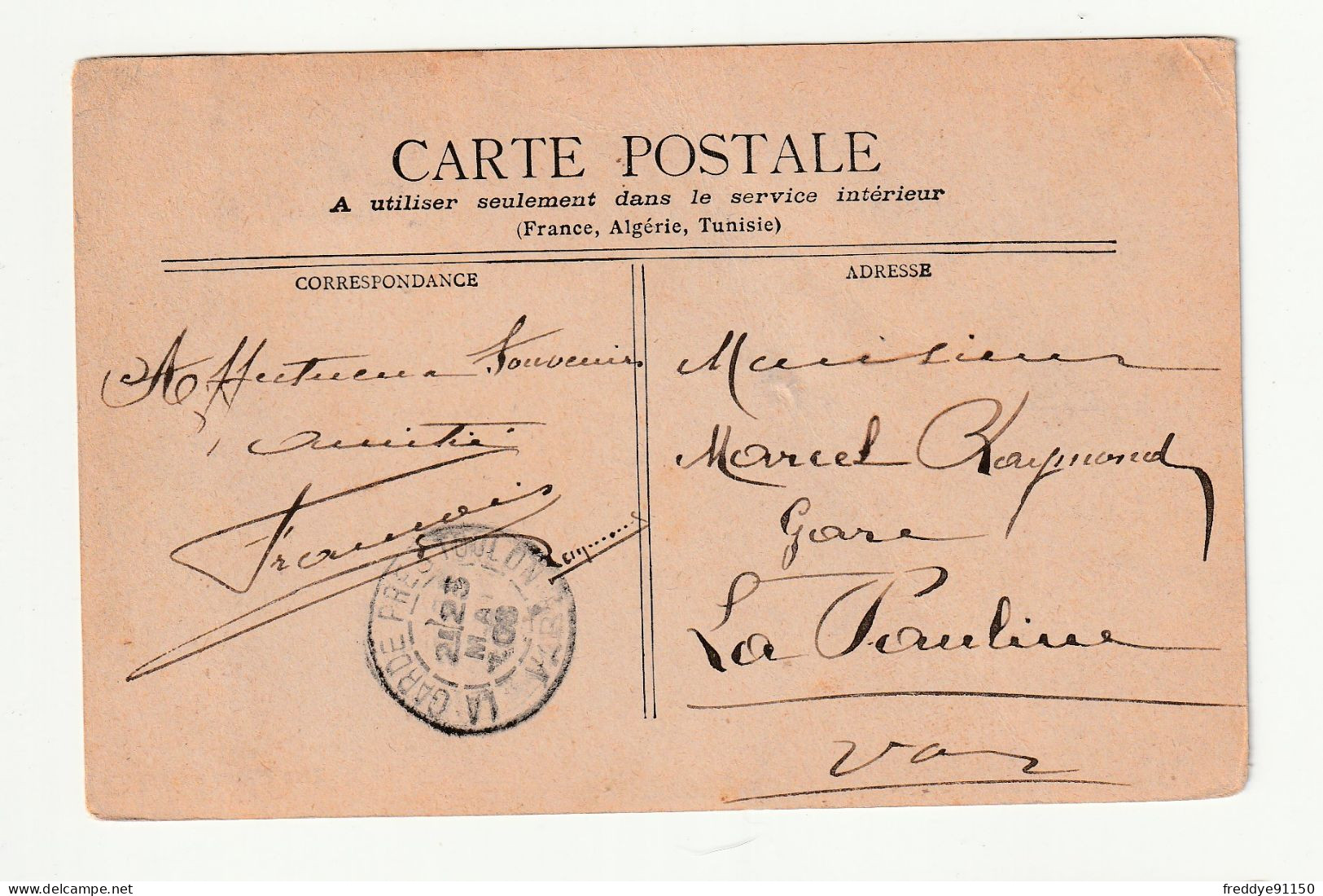 06 . CANNES . LE PORT . BATEAUX . 1908 - Cannes