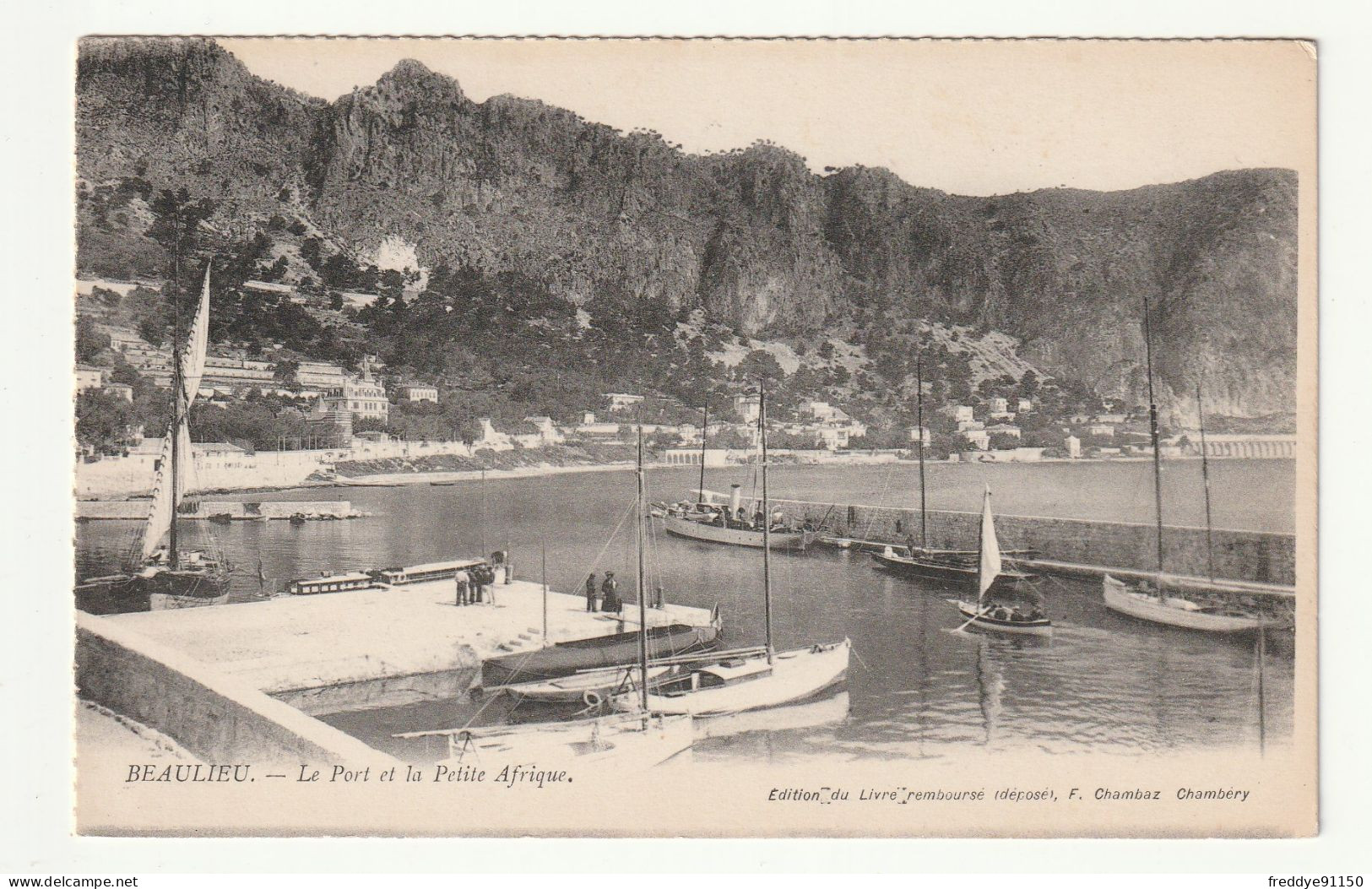 06 . Beaulieu . Le Port Et La Petite Afrique - Beaulieu-sur-Mer