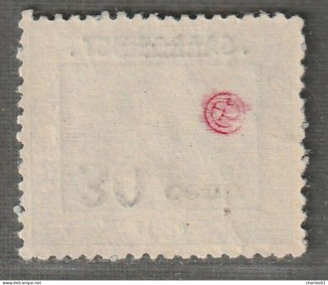 SARRE - N°75a ** (1921) 30c Sur 80p Outremer - Surcharge Renversée - - Unused Stamps