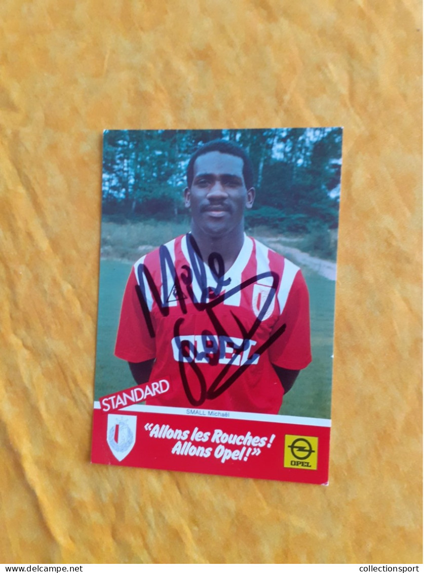 Football -  Autographe - Carte Michael Small - Autogramme