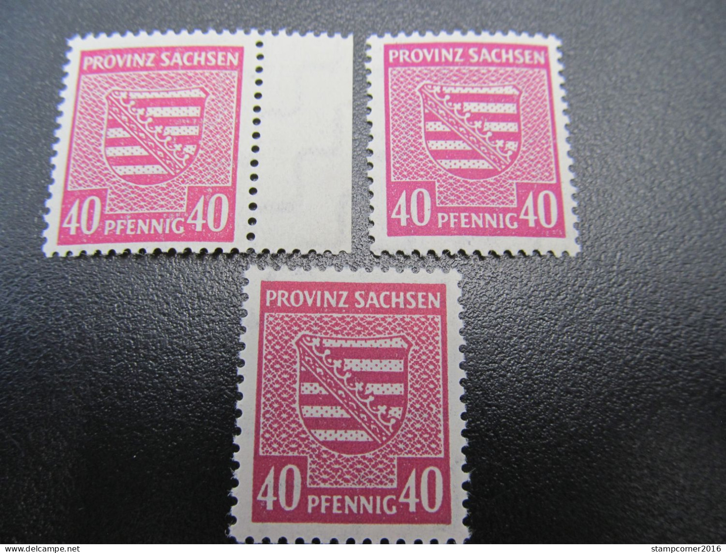 SBZ Nr. 84xa+b+c, 1945, Postfrisch, BPP Geprüft, Mi 36€ *DEK115* - Nuovi