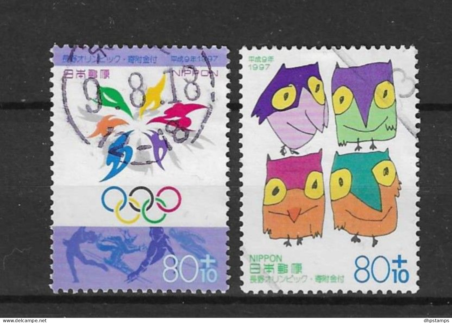 Japan 1997 Prelude Ol. Games Nagano Y.T. 2317/2318 (0) - Used Stamps