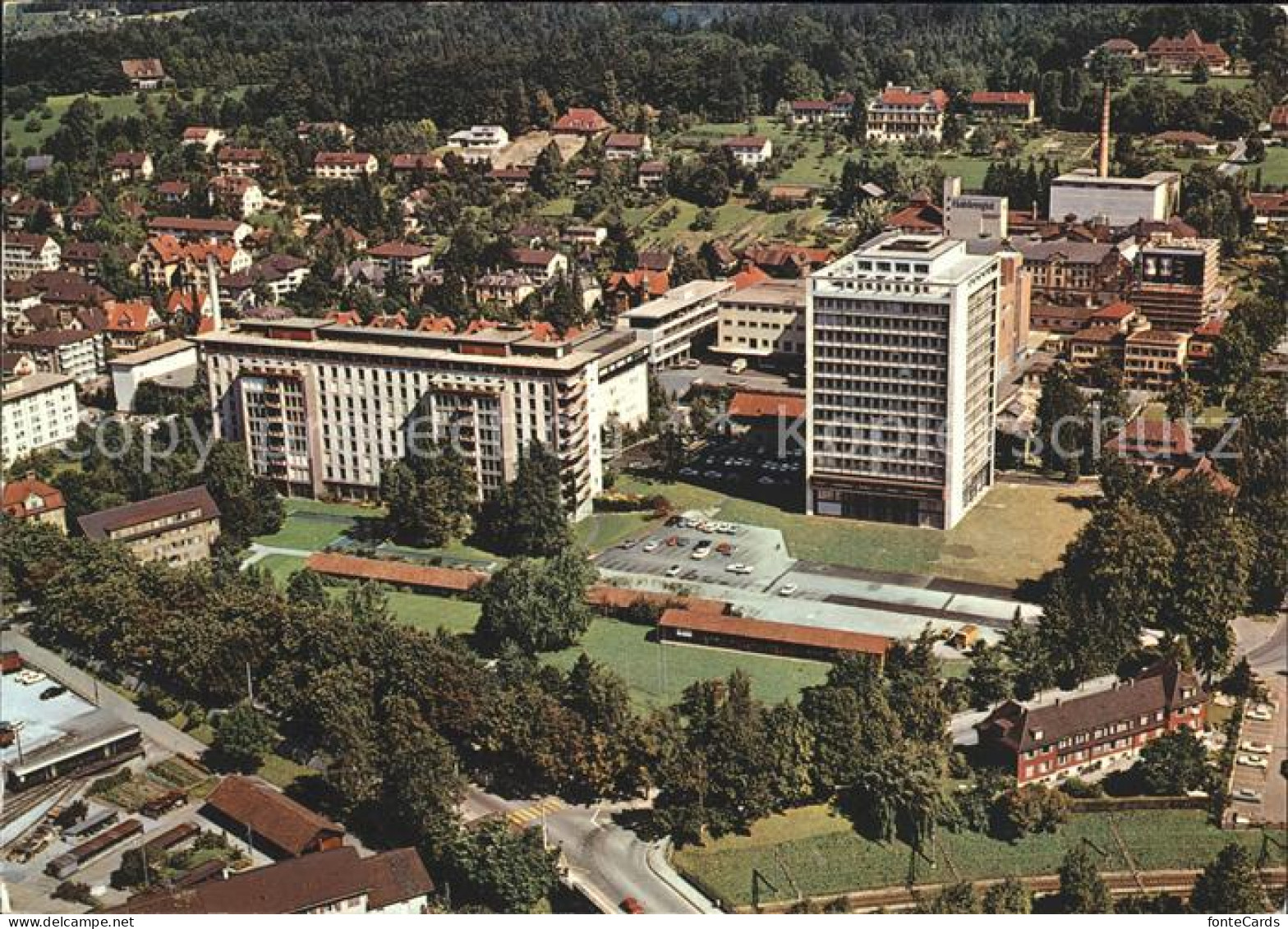 11888262 Winterthur Fliegeraufnahme Kantonsspital Frauenklinik Winterthur - Other & Unclassified