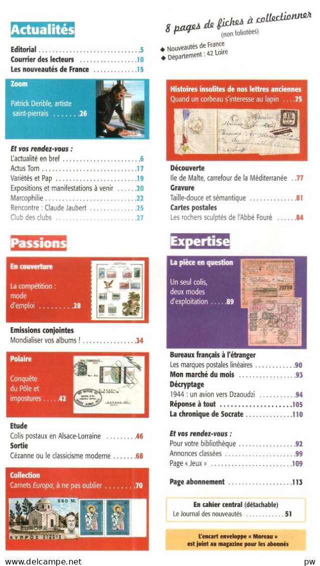 REVUE TIMBRES MAGAZINE N° 67 De Avril 2006 - French (from 1941)