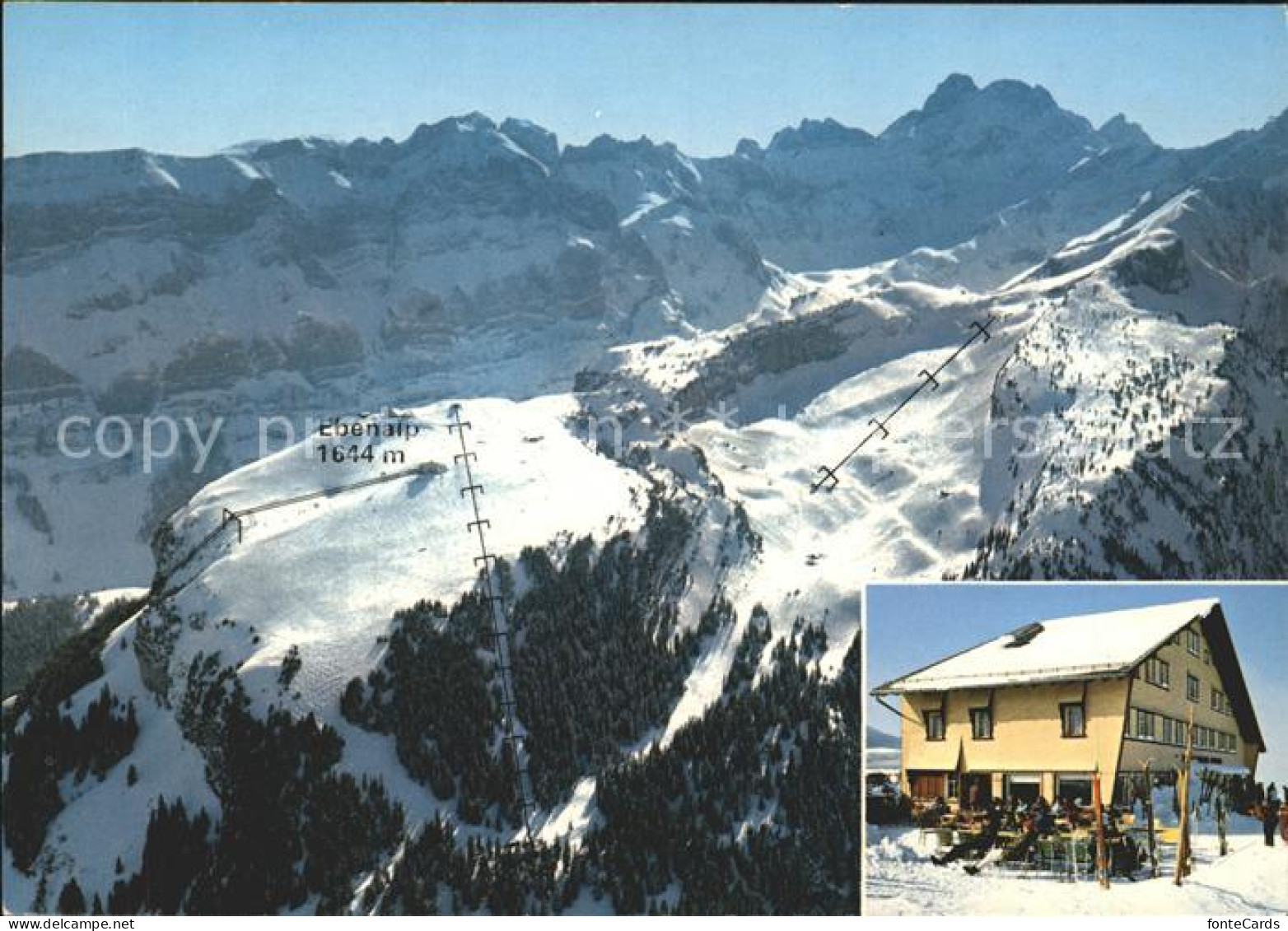 11888221 Ebenalp Skigebiet Berggasthaus Ebenalp Ebenalp - Other & Unclassified