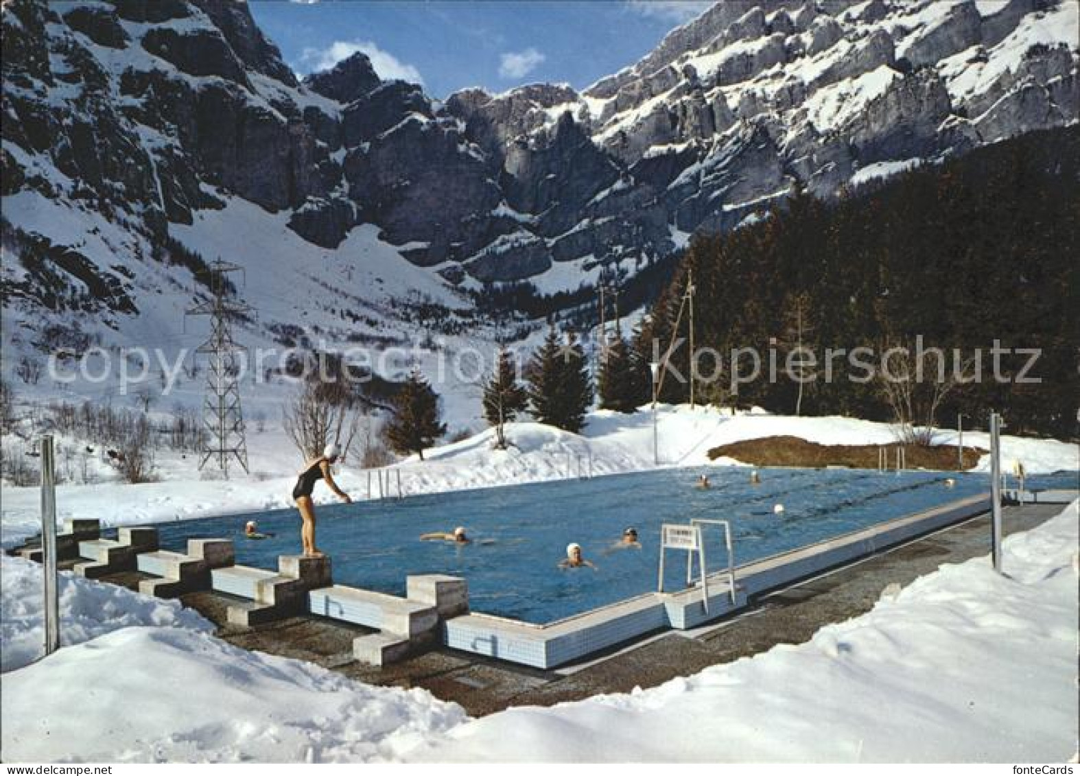 11888194 Leukerbad Schwimmbad Im Winter Leukerbad - Otros & Sin Clasificación