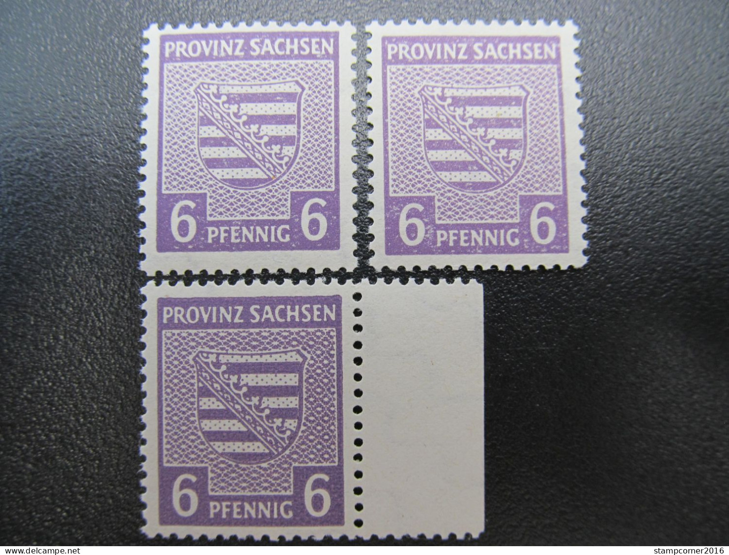 SBZ Nr. 76Ya+b+c, 1945, Postfrisch, BPP Geprüft, Mi 112€ *DEK116* - Neufs