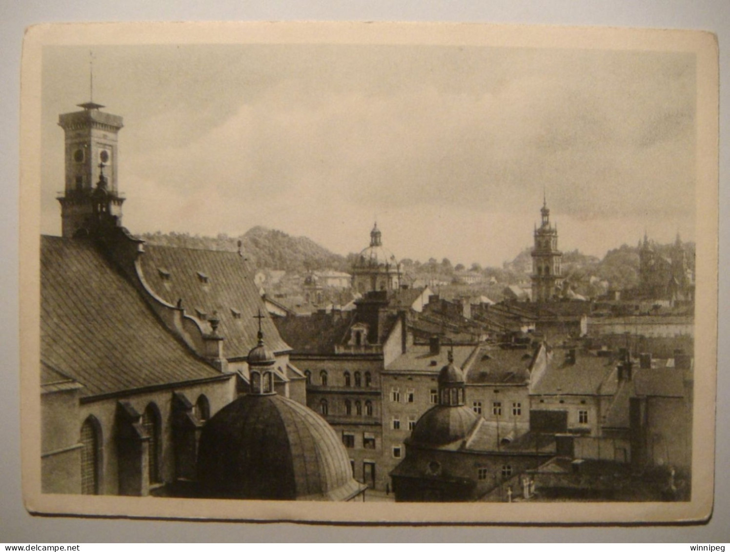 Lwow.Lemberg 2 Pc's.WWI,German Occupation.Kapelle Gr.Kat.Maria Kirche.Manastyrskyj.Altstadt.Poland.Ukraine - Oekraïne