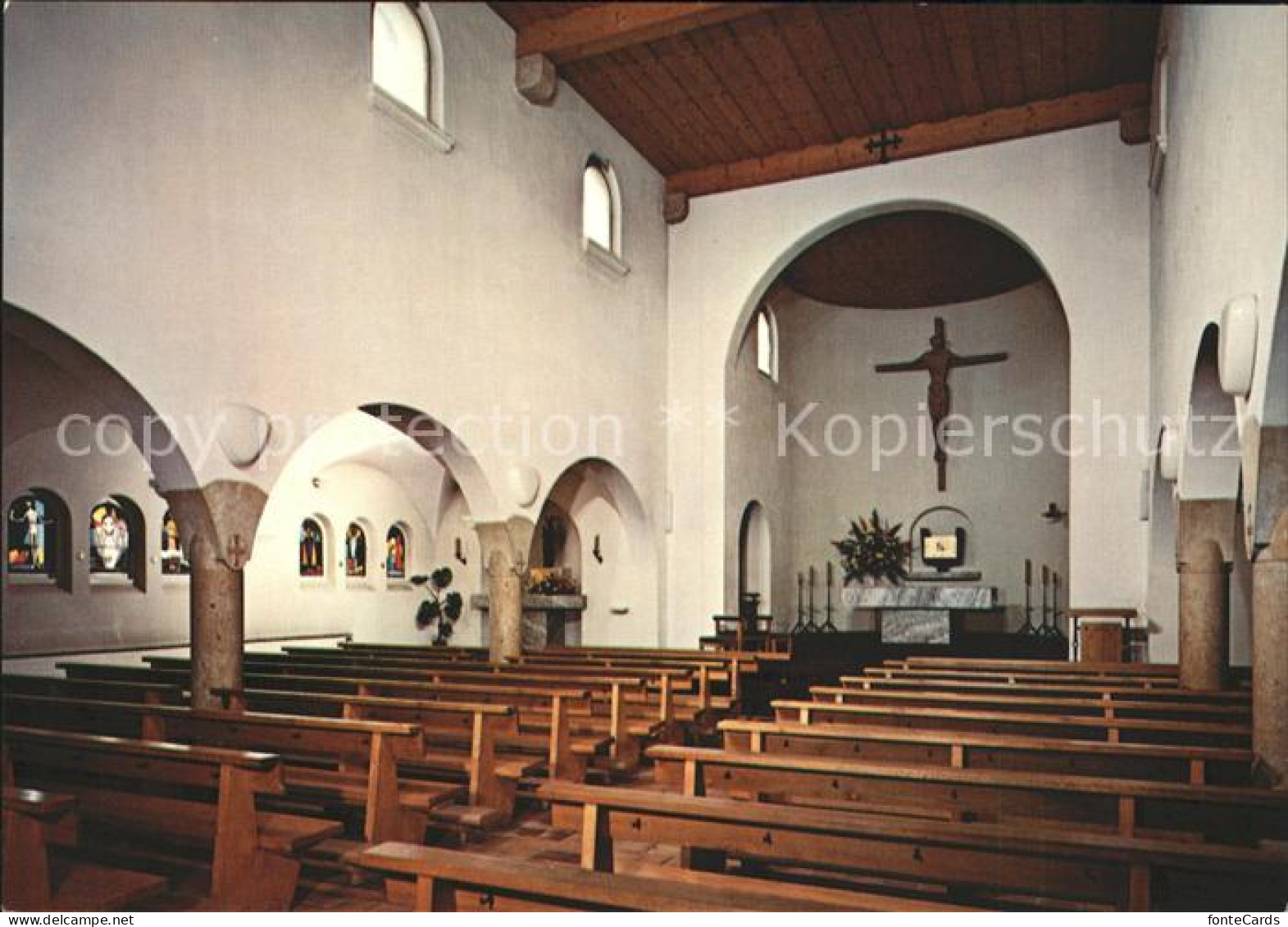 11888104 Landquart Pfarrkirche Innen Landquart - Otros & Sin Clasificación