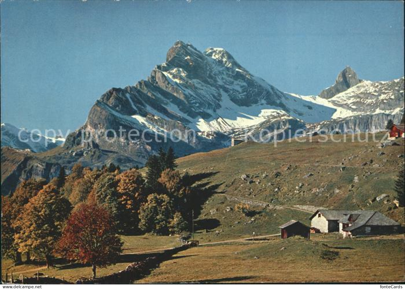 11888064 Braunwald GL Alp Mit Clariden Ortstock Hoher-Turm Braunwald - Sonstige & Ohne Zuordnung