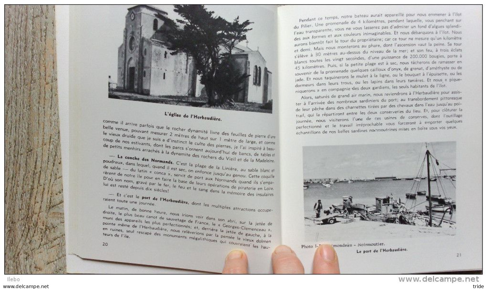 L'ile De Noirmoutier De Raimond 1967 Illustré Photos Joint Tickets Et Calendrier Des Marées - Tourism Brochures