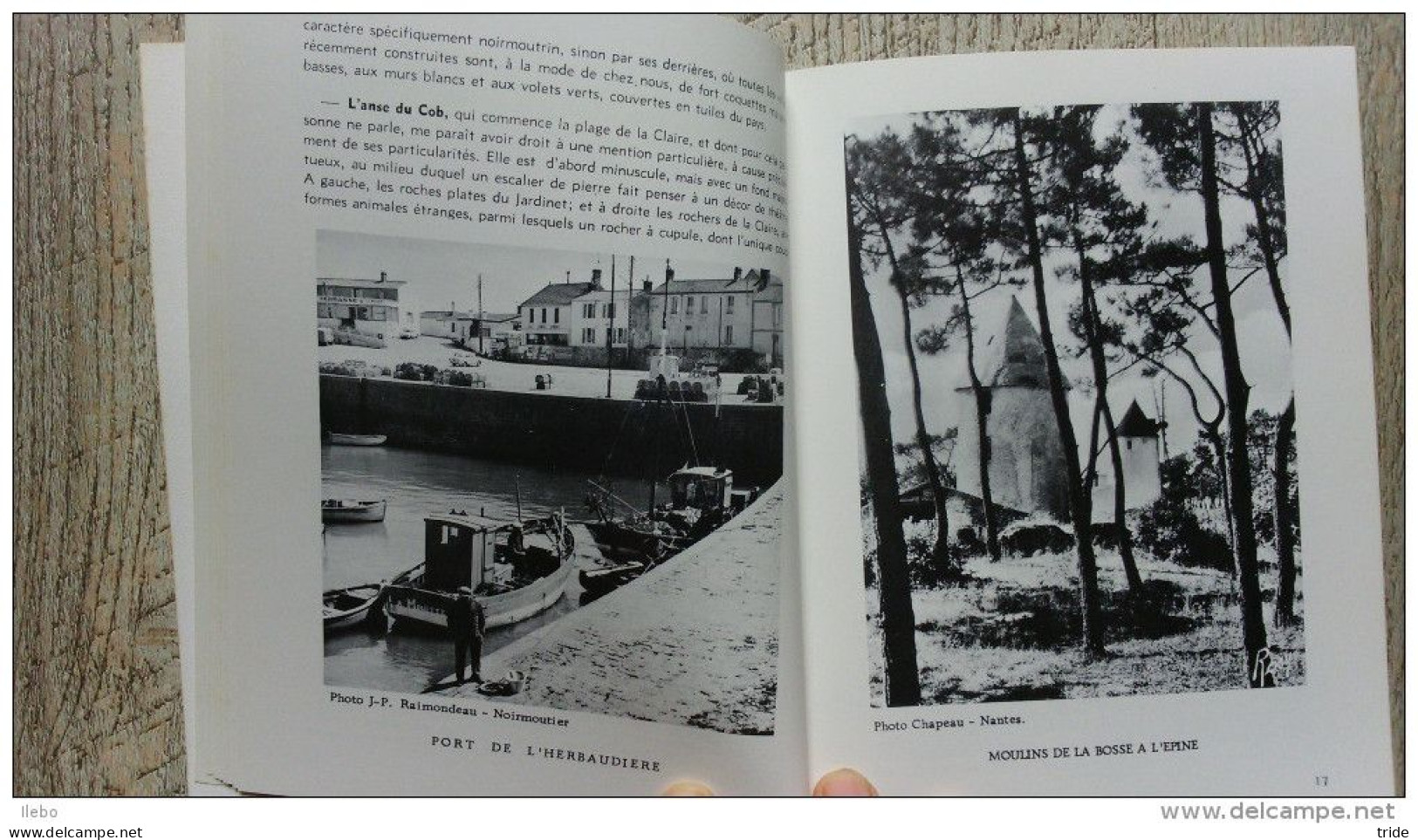 L'ile De Noirmoutier De Raimond 1967 Illustré Photos Joint Tickets Et Calendrier Des Marées - Toeristische Brochures