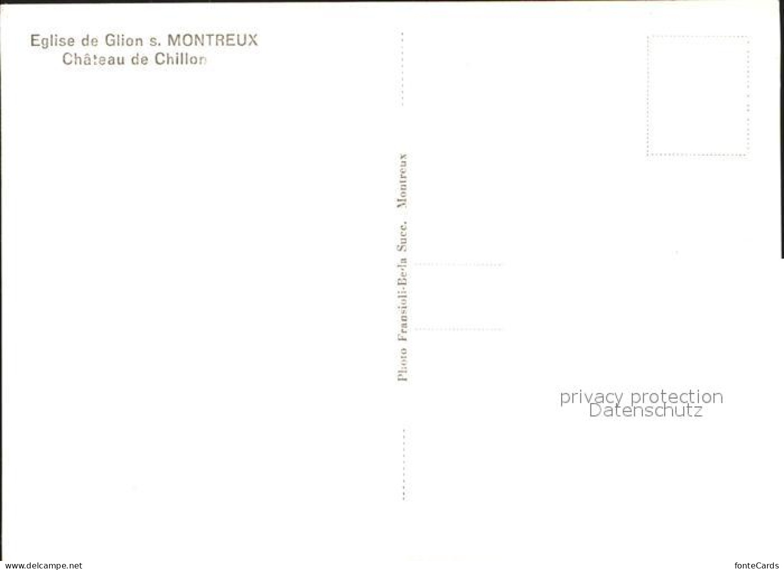 11887120 Montreux VD Eglise De Glion  Montreux - Other & Unclassified