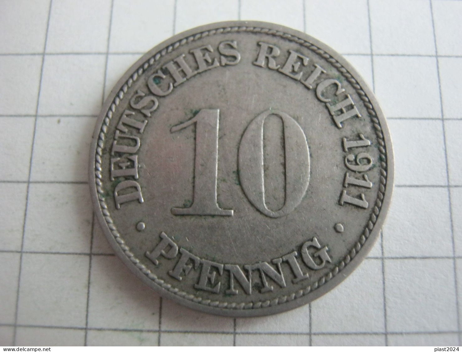 Germany 10 Pfennig 1911 G - 10 Pfennig