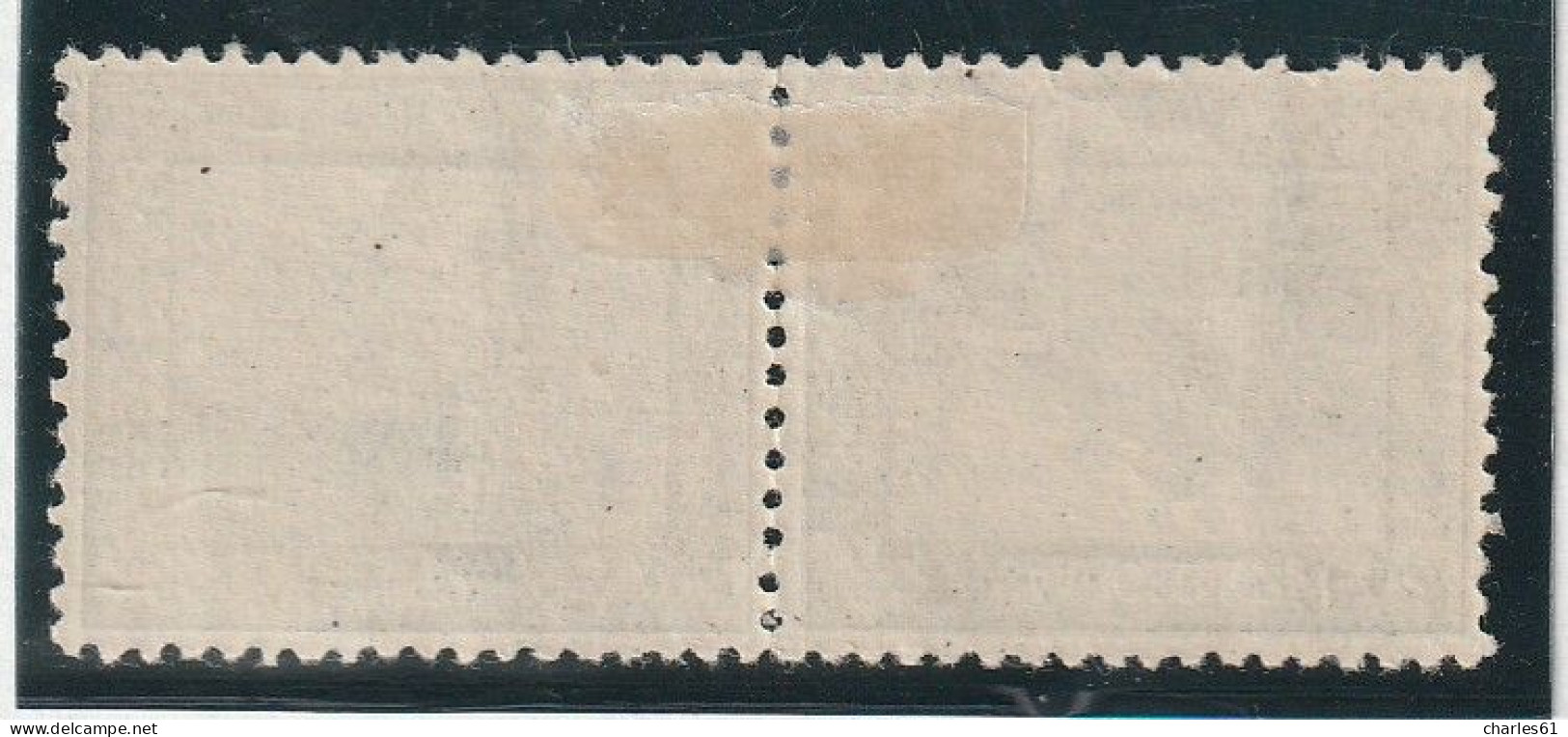 SARRE - N°55b * (1921) 20p Vert Et Vert-bleu  - Tête-bêche - - Unused Stamps