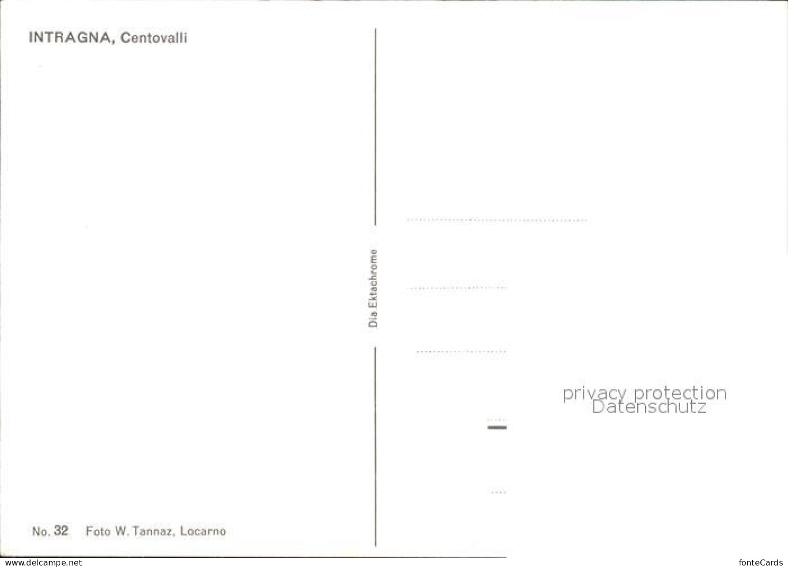 11887053 Intragna Centovalli Intragna - Otros & Sin Clasificación