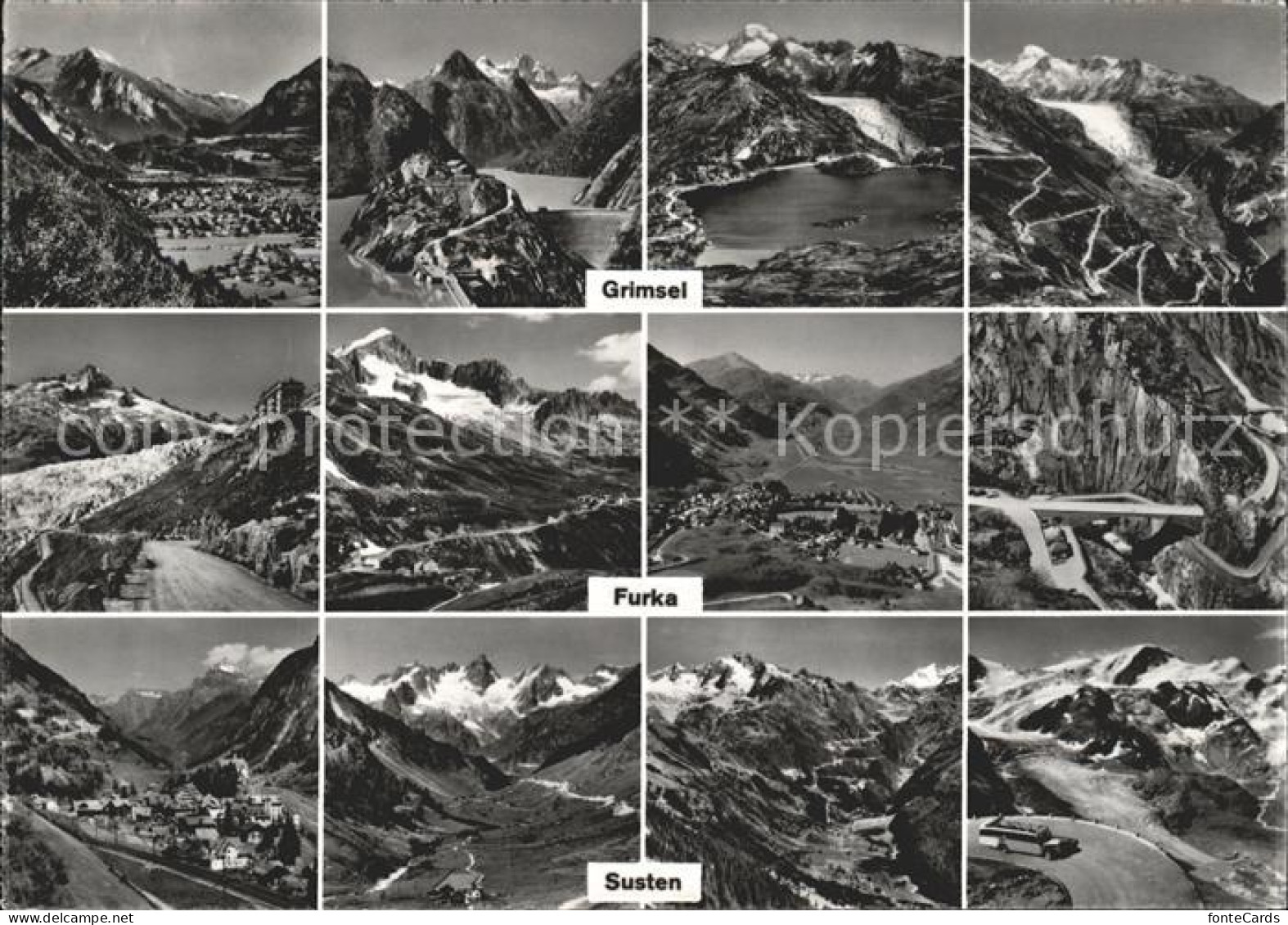 11887022 Furka Grimsel Susten  Furka - Autres & Non Classés