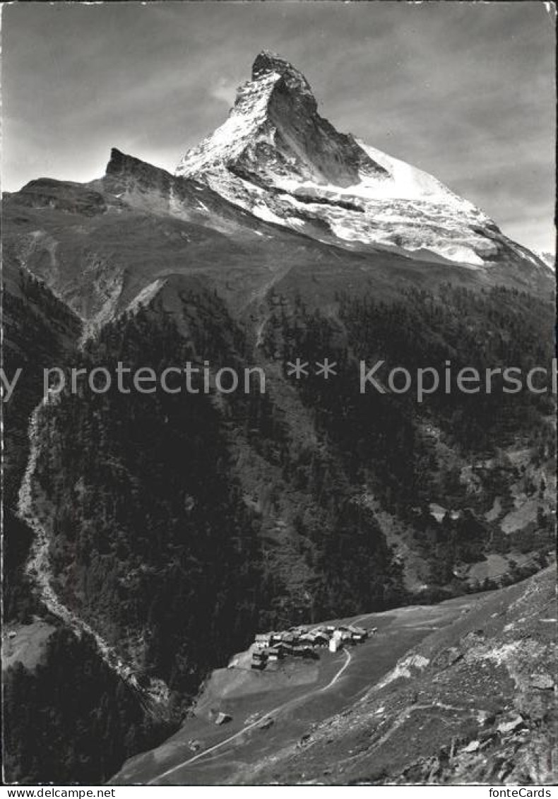 11886963 Zmutt Zermatt Matterhorn Zmutt - Andere & Zonder Classificatie