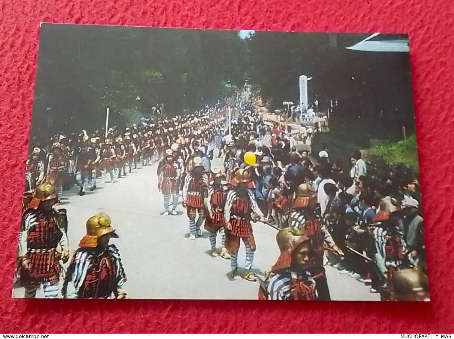 POSTAL POST CARD JAPÓN JAPAN NIPPON SENNINMUSHA-GYORETSU 1000-PERSON PROCESSION...ASIA ASIE VER FOTO...CARTE POSTALE.... - Other & Unclassified