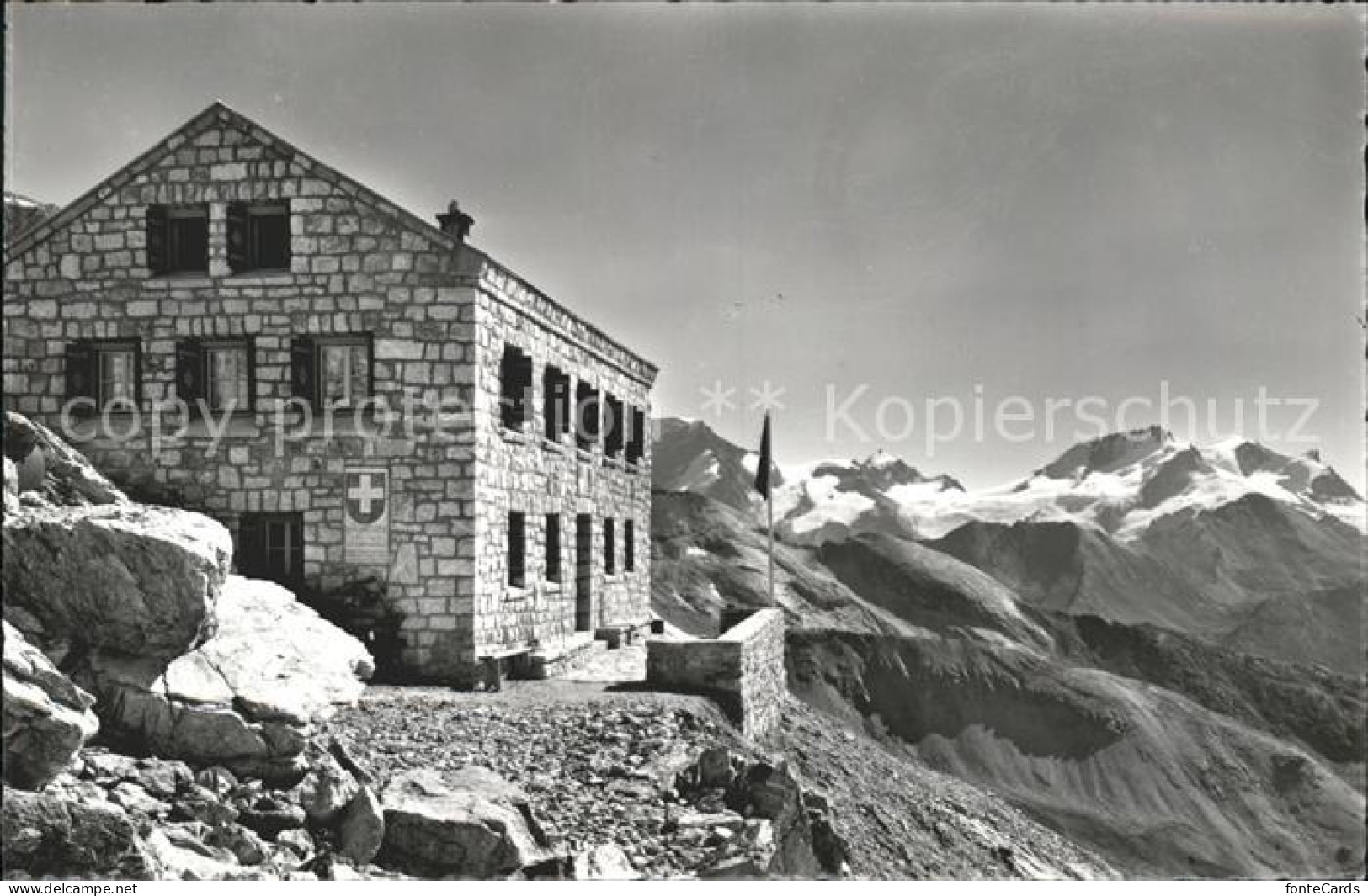 11886878 Zermatt VS Rothornhuette Rimpfischhorn Strahlhorn  - Otros & Sin Clasificación