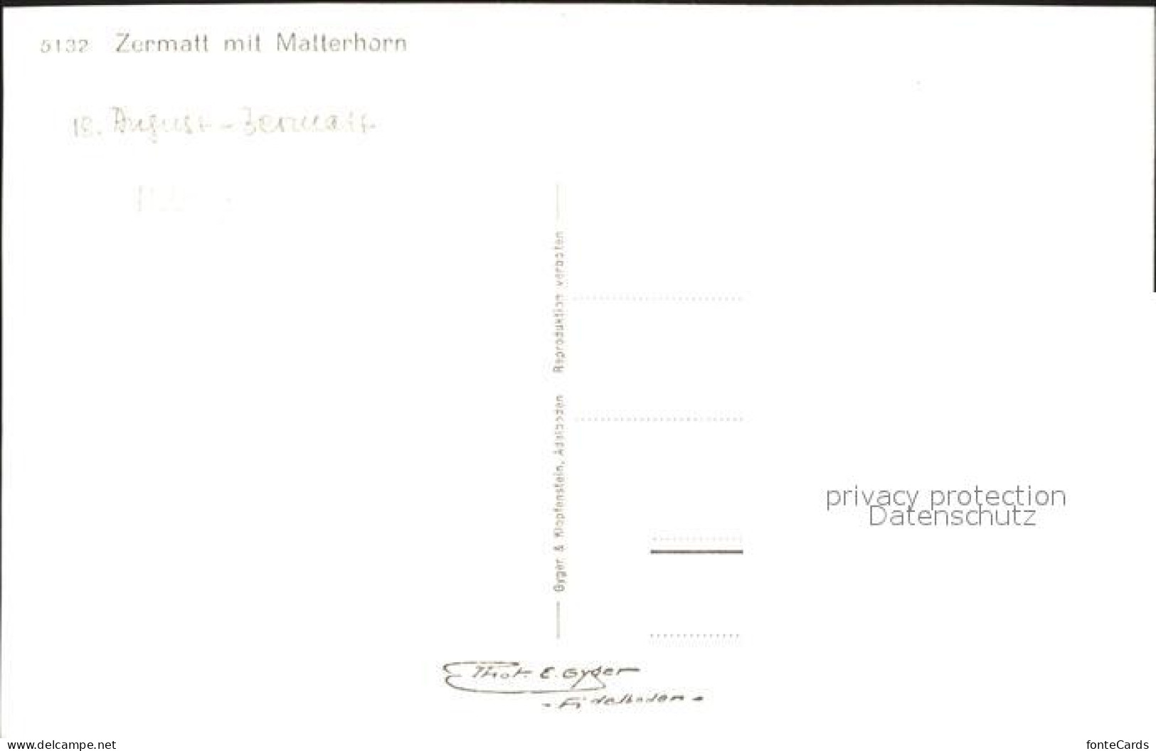 11886850 Zermatt VS Matterhorn  - Other & Unclassified