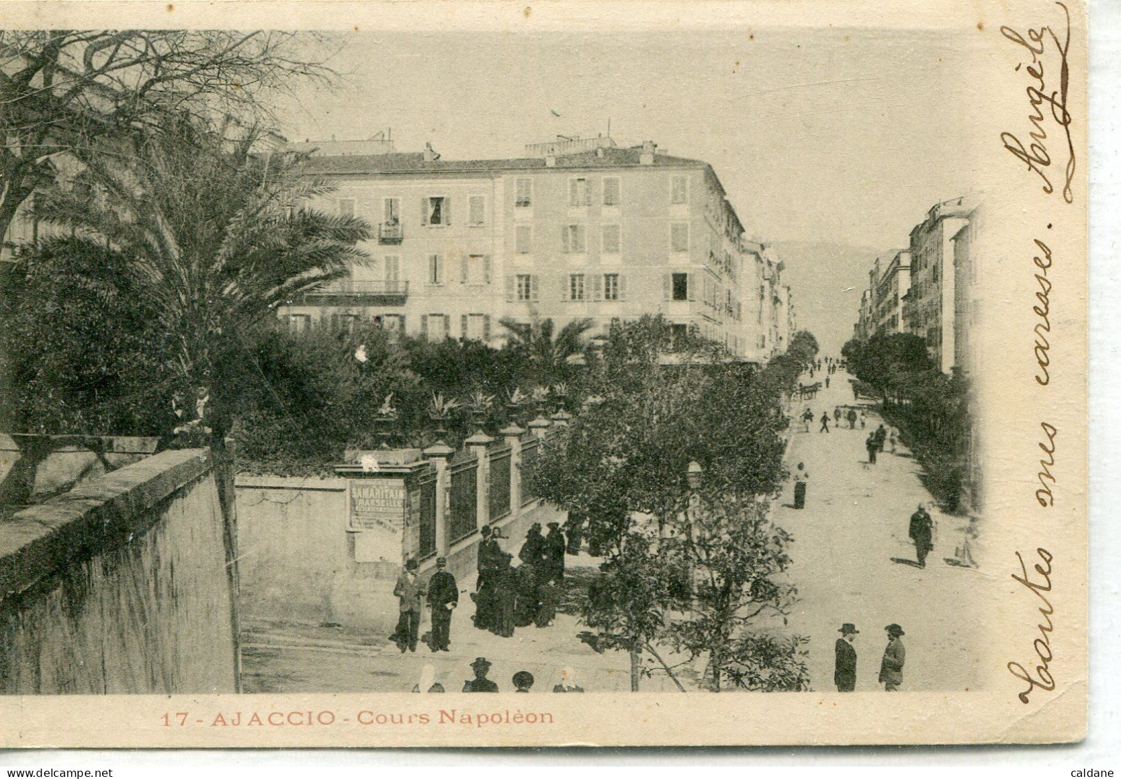 -2A-CORSE-  AJACCIO -  Cours  Napoleon - Ajaccio