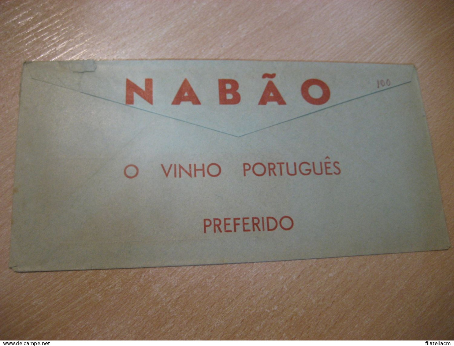 LISBOA 1959 Aguardente 1920 Serradagres Meter Mail Cancel NABAO Vinho Wine Enology Slight Faults Cover PORTUGAL - Brieven En Documenten