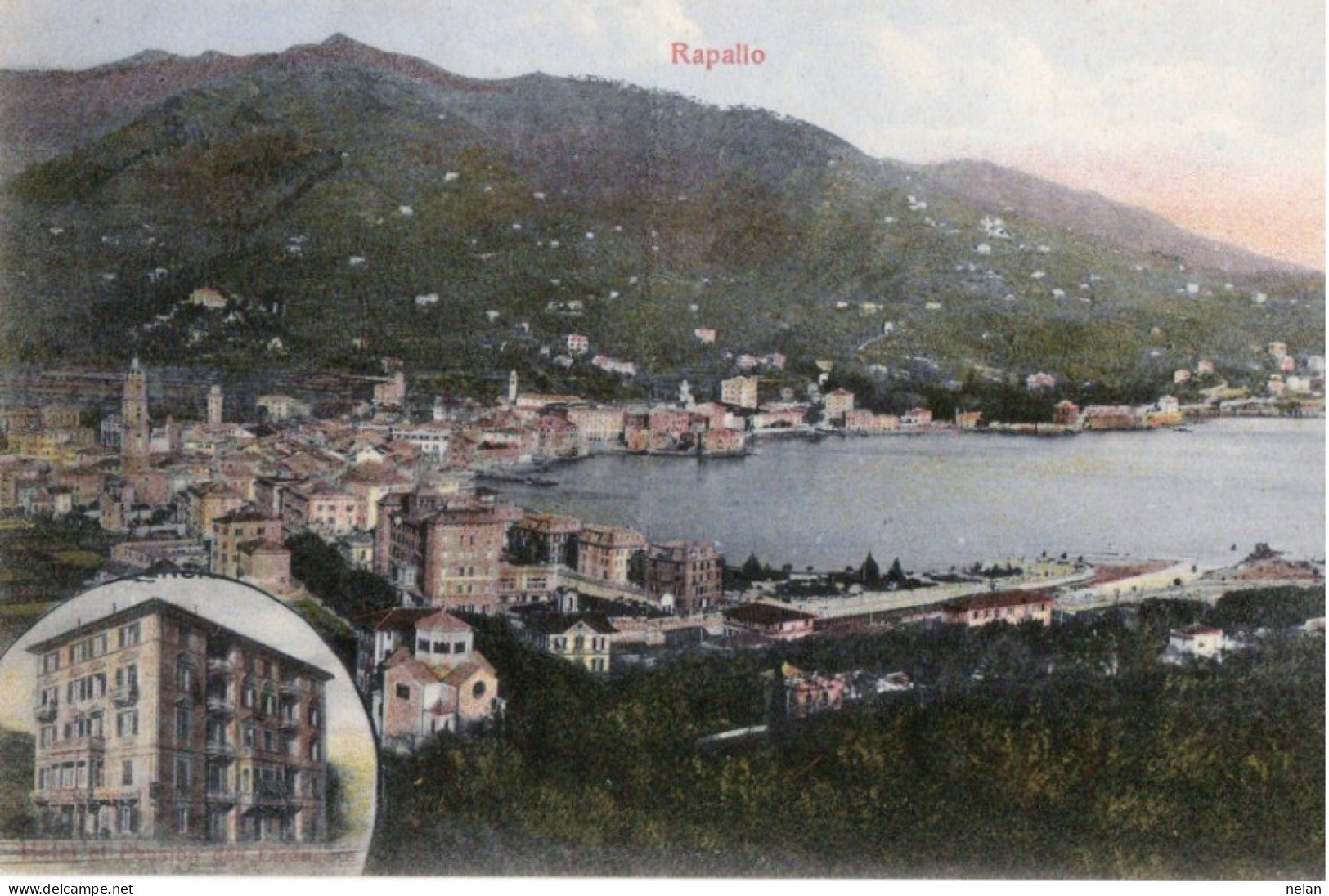 RAPALLO - HOTEL ET PENSION DES ETRANGERS - F.P. - Genova (Genoa)