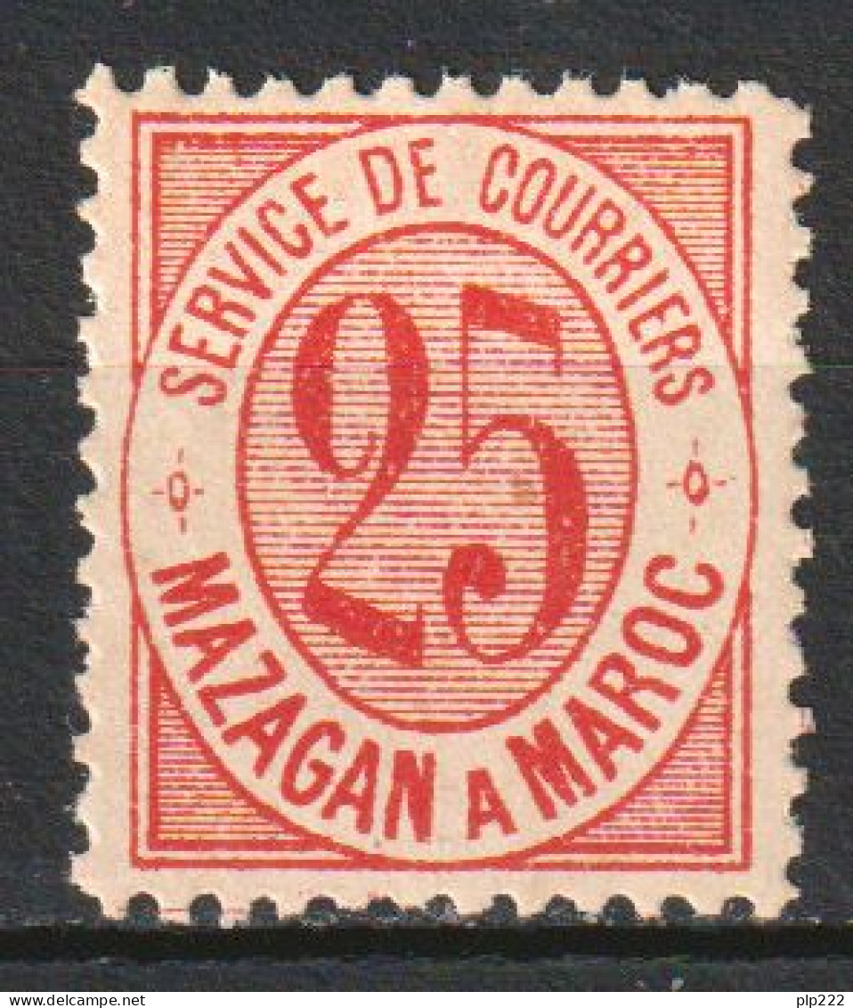 Marocco Magazzan A Marrakech 1891 Y.T.44 */MH VF/F - Postes Locales & Chérifiennes